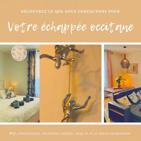 شقة L'Echappee Occitane - Harmonie Et Douceur De Vivre - Clim مونْتوبا المظهر الخارجي الصورة